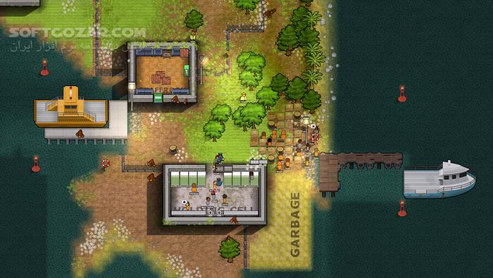 دانلود Prison Architect - The Sunset - دانلود بازی ساخت و ساز برای کامپیوتر - سافت گذر