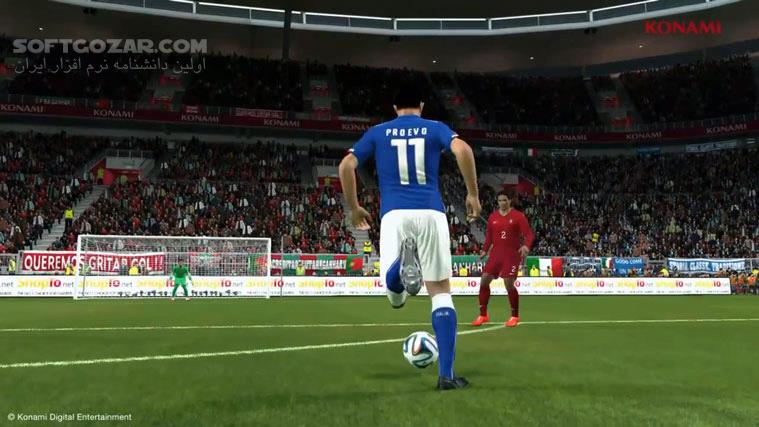 دانلود Pro Evolution Soccer 2014 - World Challenge + Update 1.16 - دانلود بازی فوتبال تکامل حرفه‌ای 2014 - نسخه‌ی کامل به همراه دی‌ال‌سی World Challenge - سافت گذر