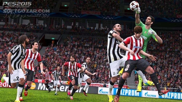 دانلود Pro Evolution Soccer 2015 With Update v1.03 with Data Pack v3.0 - دانلود بازی فوتبال حرفه ای 2015 - سافت گذر
