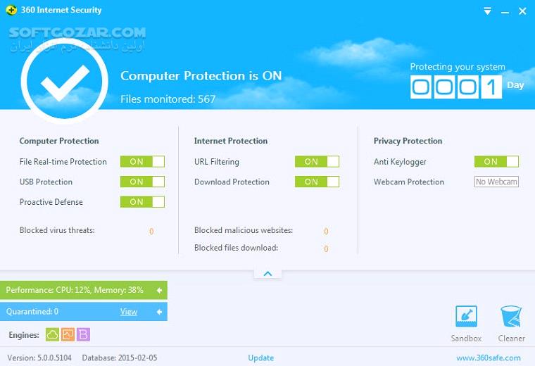 دانلود Qihoo 360 Total Security 11.0.0.1195 - دانلود آنتی ویروس چیهو - سافت گذر