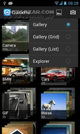 دانلود QuickPic 9.0.3 for Android +2.3 - دانلود گالری تصاویر برای اندروید - سافت گذر