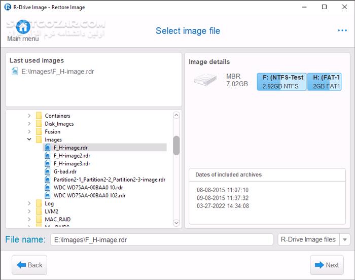 دانلود R-Tools R-Drive Image 7.3 Build 7303 + BootCD - دانلود پشتیبان‌گیری و بازیابی سریع - سافت گذر