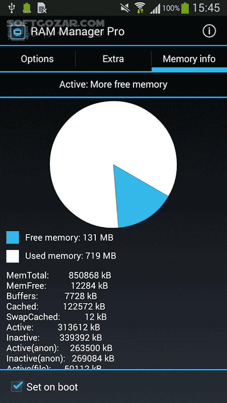 دانلود RAM Manager Pro 8.7.3 for Android +3.0 - دانلود مدیریت رم برای اندروید - سافت گذر