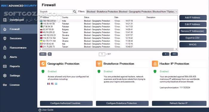دانلود RDS Advanced Security Ultimate 7.3.3.25 - دانلود حفاظت از ریموت دسکتاپ - سافت گذر