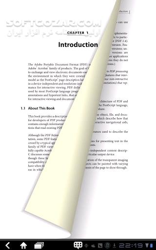 دانلود Radaee PDF Reader 8.2.4 for Android +3.0 - دانلود نمایش فایلهای PDF برای اندروید - سافت گذر