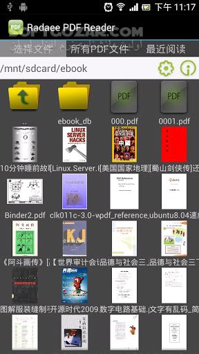 Radaee PDF Reader 8 2 4 for Android 3 0 تصاویر نرم افزار  - سافت گذر