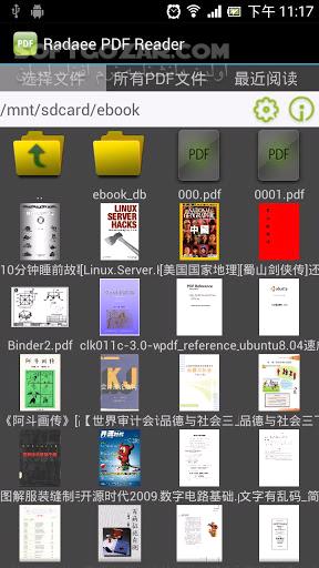 دانلود Radaee PDF Reader 8.2.4 for Android +3.0 - دانلود نمایش فایلهای PDF برای اندروید - سافت گذر