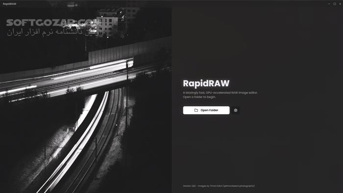 دانلود RapidRAW 1.3.13 - دانلود ویرایش عکس RAW - سافت گذر