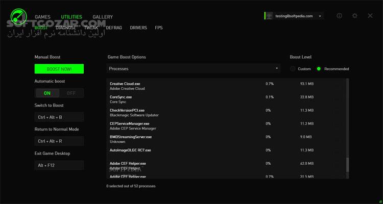 دانلود Razer Cortex 9.15.19.1412 Game Booster - دانلود نرم افزار بهینه ساز و اجرای سریع تر بازی ها - سافت گذر