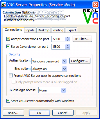 دانلود RealVNC VNC Server Enterprise 7.12.0 / macOS - دانلود ارتباط از راه دور ریل وی ان سی - سافت گذر