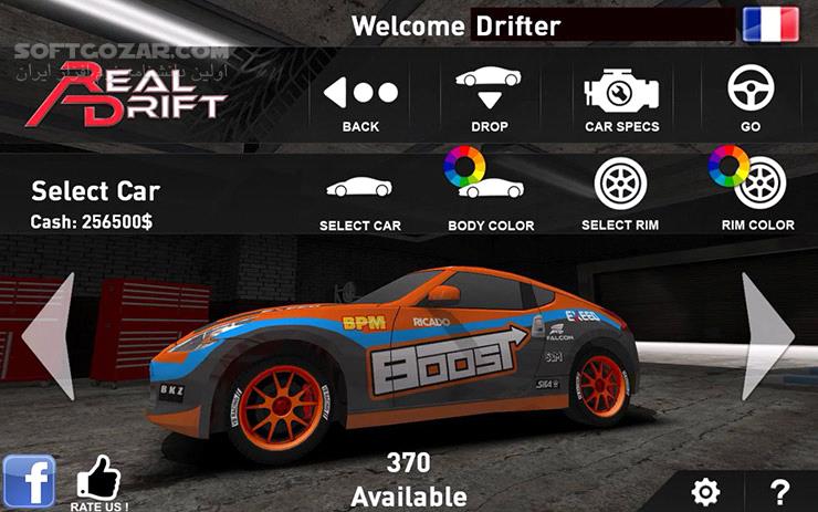 دانلود Real Drift Car Racing 5.0.7 for Android +2.3 - دانلود مسابقات ماشین سواری برای اندروید - سافت گذر