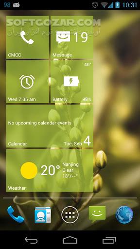 دانلود Real Widget 1.0.8 for Android +4.0 - دانلود ویجت با شمایل ویندوز فون 7 برای اندروید - سافت گذر