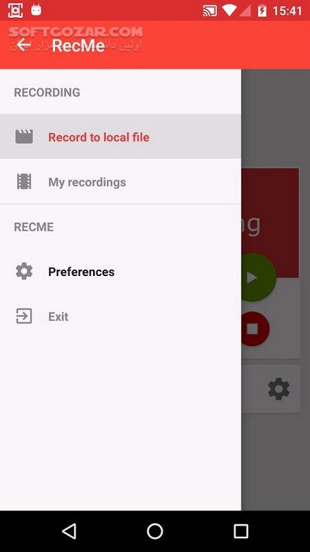دانلود RecMe Pro Screen Recorder HD 2.7.0 for Android +4.0.3 - دانلود ضبط حرفه ای صفحه نمایش برای اندروید - سافت گذر