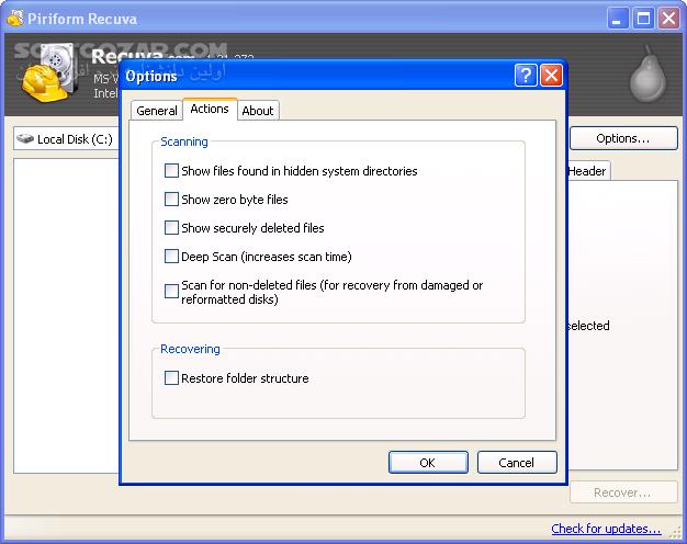 دانلود Recuva Technician 1.54.120 Final - دانلود نرم افزار بازیابی اطلاعات حذف شده - سافت گذر
