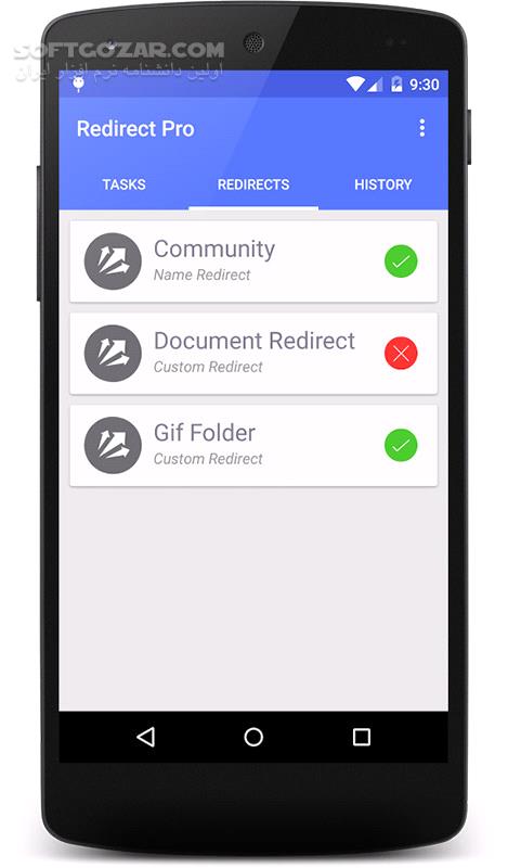 دانلود Redirect File Organizer Pro 3.0.1 for Android +4.0 - دانلود انتقال فایل برای اندروید - سافت گذر