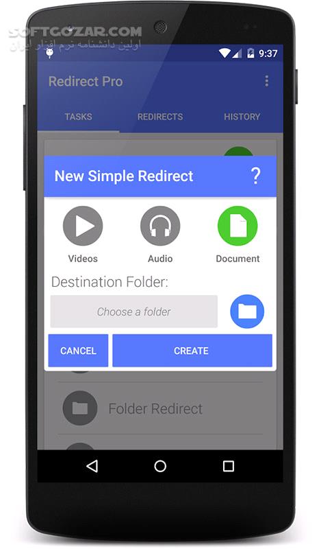دانلود Redirect File Organizer Pro 3.0.1 for Android +4.0 - دانلود انتقال فایل برای اندروید - سافت گذر