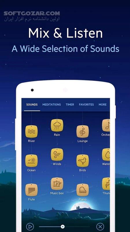 دانلود BetterSleep: Sleep tracker 25.6 for Android +8.0 - دانلود ریلکس ملودی برای اندروید - سافت گذر