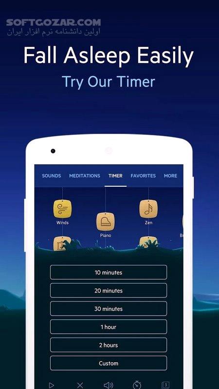 دانلود BetterSleep: Sleep tracker 25.6 for Android +8.0 - دانلود ریلکس ملودی برای اندروید - سافت گذر