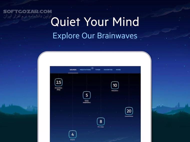 دانلود BetterSleep: Sleep tracker 25.6 for Android +8.0 - دانلود ریلکس ملودی برای اندروید - سافت گذر