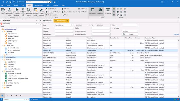 دانلود Remote Desktop Manager Enterprise 2024.2.16 - دانلود مدیریت ریموت دسکتاپ - سافت گذر