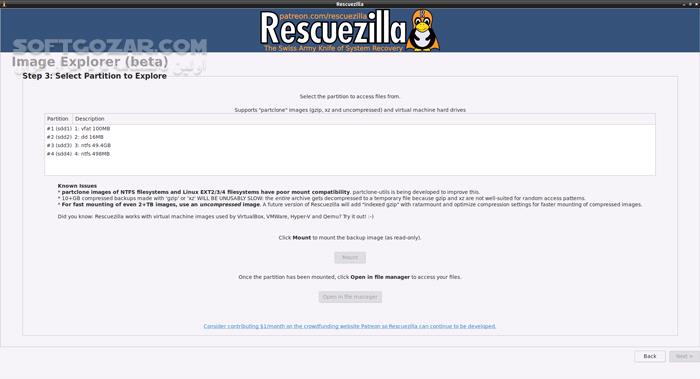 دانلود Rescuezilla 2.5.1 Noble Edition - دانلود پشتیبان گیری از هارد کامپیوتر - سافت گذر