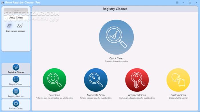 دانلود Revo Registry Cleaner Pro 1.2.5 - دانلود پاکسازی رجیستری - سافت گذر