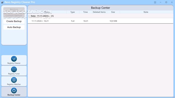 دانلود Revo Registry Cleaner Pro 1.2.5 - دانلود پاکسازی رجیستری - سافت گذر