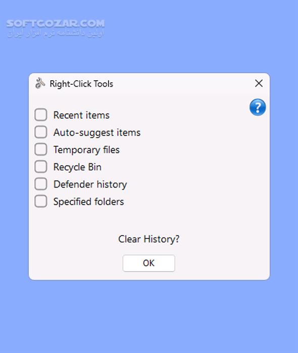 دانلود RightClickTools 2.0.3 (افزودن گزینه‌های دلخواه به منوی کلیک‌راست ویندوز) با لینک مستقیم و کرک معتبر