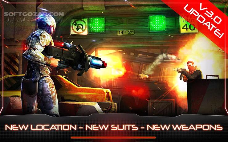 دانلود RoboCop 3.0.6 for Android +2.3 - دانلود بازی روبوکپ برای اندروید - سافت گذر