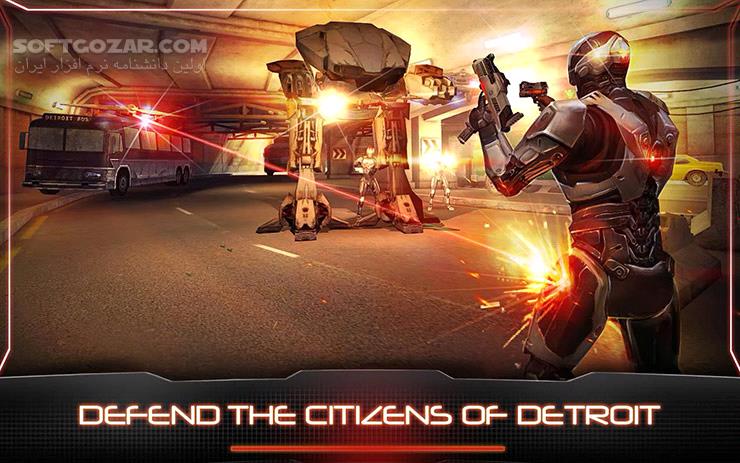 دانلود RoboCop 3.0.6 for Android +2.3 - دانلود بازی روبوکپ برای اندروید - سافت گذر
