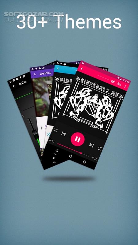 دانلود Rocket Player : Music Player 5.13.100 for Android +4.1 - دانلود راکت پلیر برای اندروید - سافت گذر