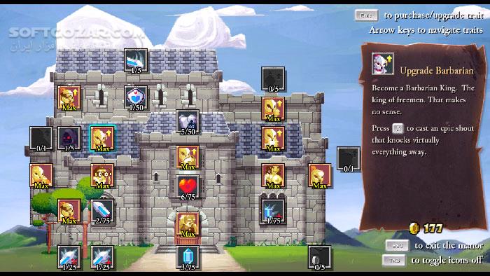 دانلود Rogue Legacy - دانلود بازی اکشن برای کامپیوتر - سافت گذر