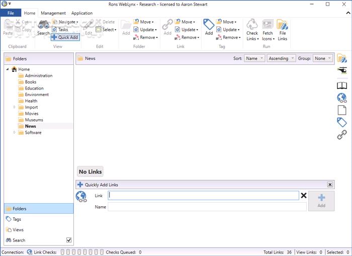 دانلود Rons WebLynx Pro 2024.2.3.844 - دانلود مدیریت بوکمارک ها - سافت گذر
