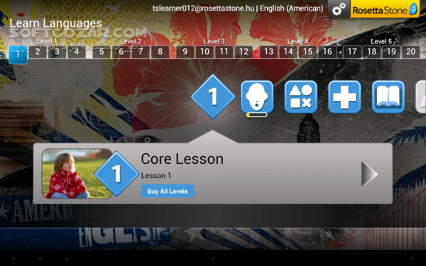دانلود Rosetta Stone Course 8.22.0 Android +7.0 - دانلود رزتا استون برای اندروید - سافت گذر
