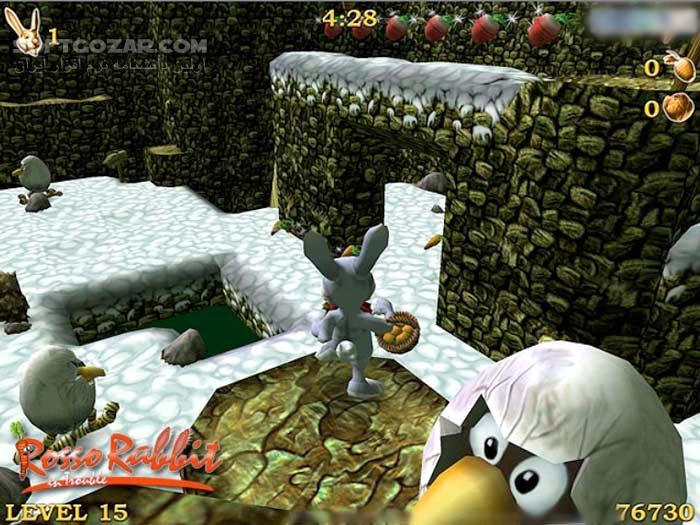 دانلود Rosso Rabbit in Trouble - دانلود بازی دردسرهای خرگوش روسو - سافت گذر