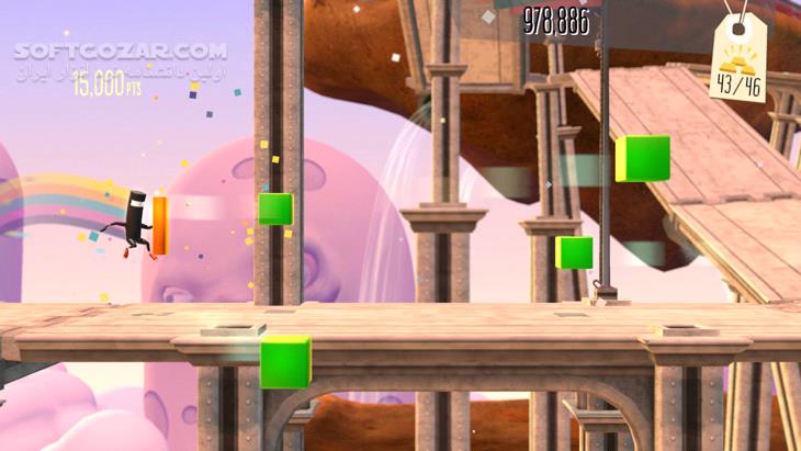 دانلود Bit Trip Runner 2 - Future Legend of Rhythm Alien - دانلود بازی دونده 2  - سافت گذر