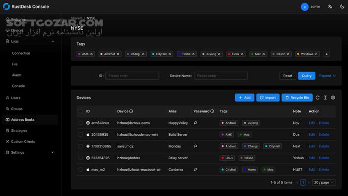 دانلود RustDesk 1.3.9 - دانلود کنترل از راه دور کامپیوتر - سافت گذر