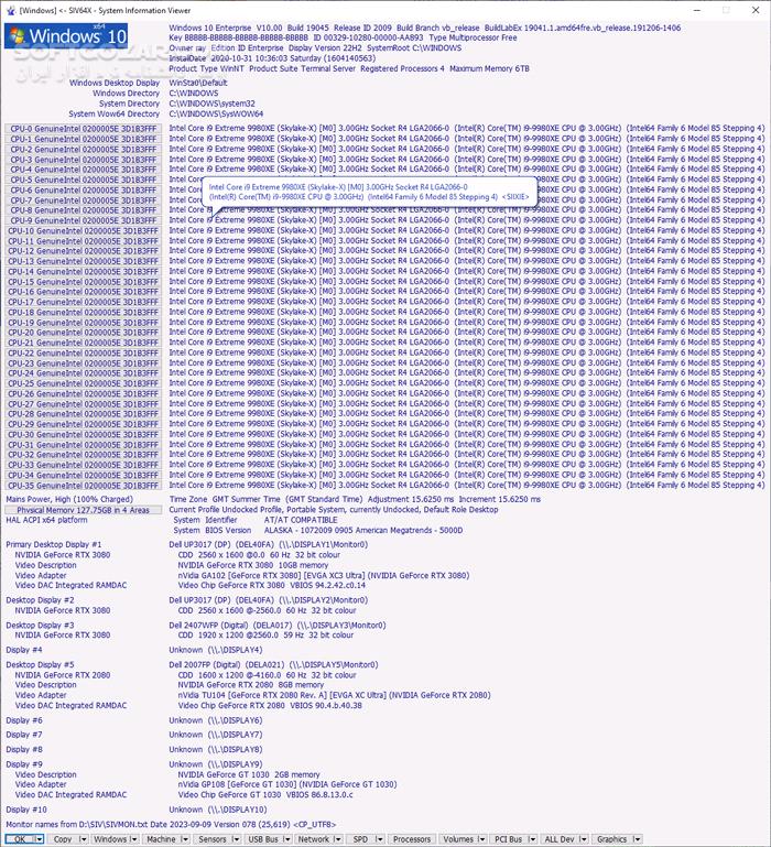 دانلود SIV (System Information Viewer) 5.77 - دانلود مشاهده کامل اطلاعات سخت افزاری - سافت گذر