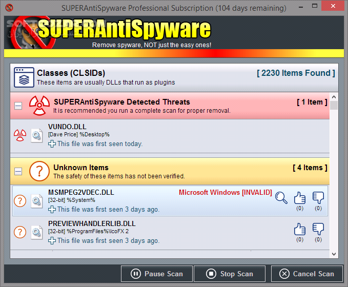 دانلود SUPERAntiSpyware Professional X 10.0.1266 + Offline Update - دانلود ضد جاسوس سوپر آنتی اسپایور - سافت گذر