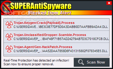 SUPERAntiSpyware Professional X 10 0 1246 Offline Update تصاویر نرم افزار  - سافت گذر