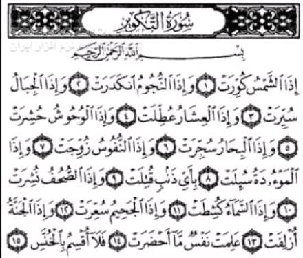 دانلود تلاوت مجلسی استاد سعید مسلم سوره تکویر - دانلود تلاوت سعید مسلم سوره تکویر - سافت گذر