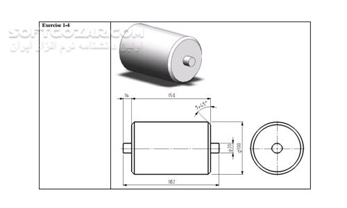 دانلود نمونه قطعات صنعتی مدل سازی شده با نرم افزار SolidWorks - دانلود کتاب سالید ورک و مدل سازی با آن - سافت گذر