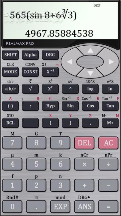 دانلود Scientific Calculator Pro 6.9.0 for Android +5.0 - دانلود ماشین حساب مهندسی برای اندروید - سافت گذر