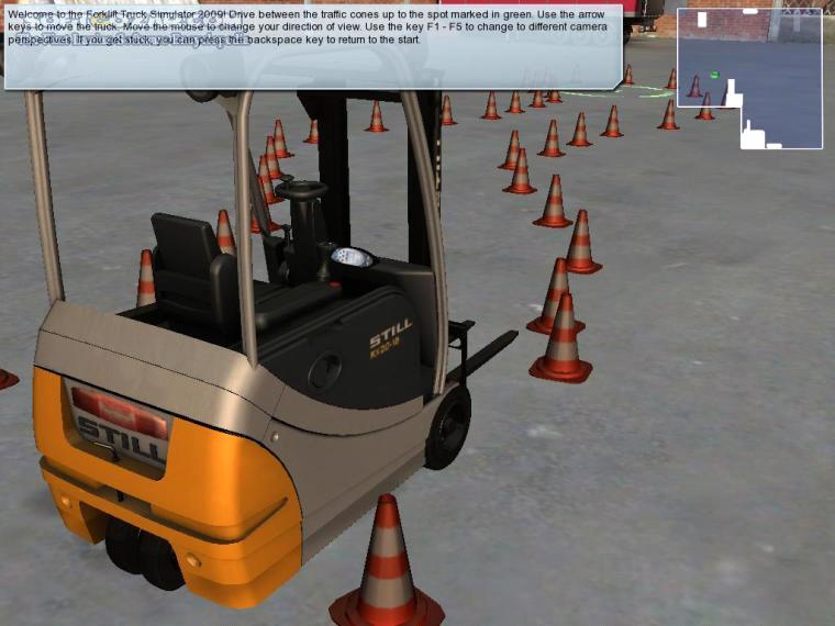 دانلود Forklift Truck Simulator 2009 - دانلود بازی رانندگی با لیفتراک 2009 - سافت گذر