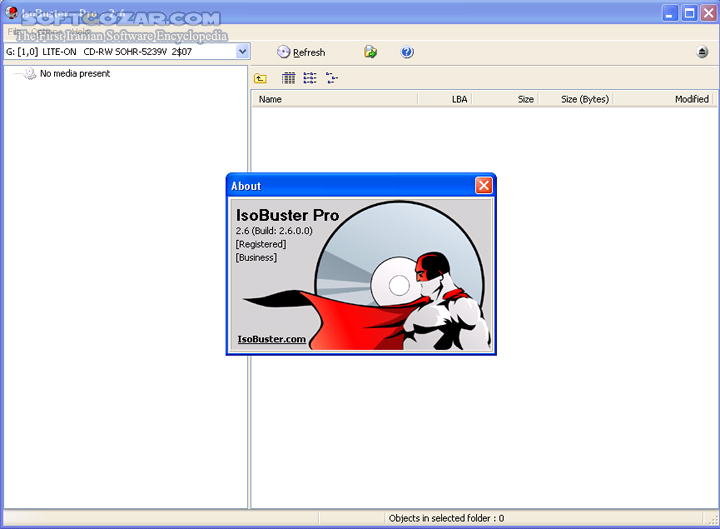 دانلود IsoBuster Pro 4.9.1 Build 4.9.1.0 - دانلود بازیابی و سی‌دی‌های خش‌دار ایزو باستر - سافت گذر