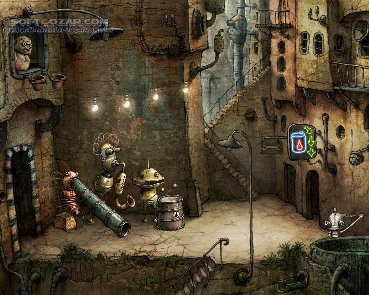 دانلود Machinarium 2009 - دانلود بازی بازسازی ربات - سافت گذر