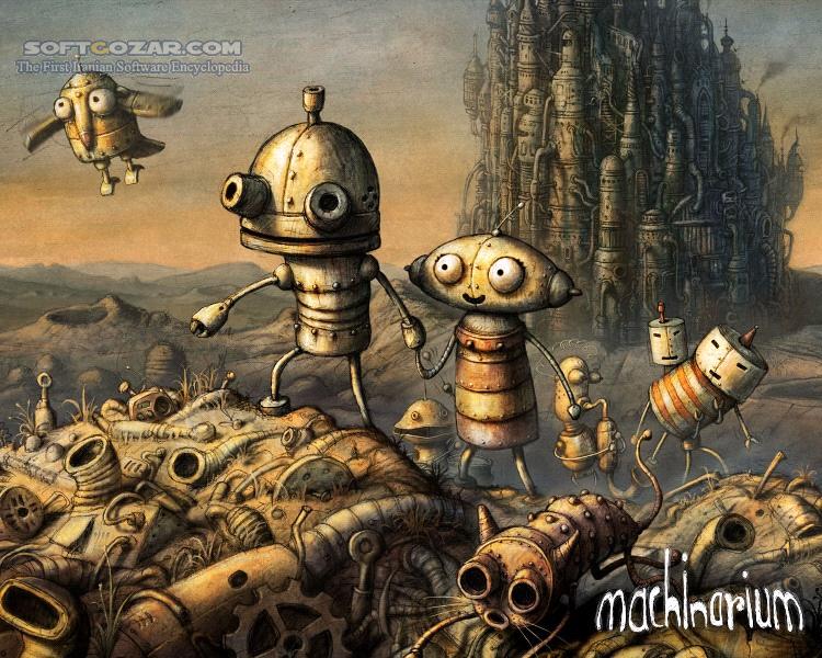 دانلود Machinarium 2009 - دانلود بازی بازسازی ربات - سافت گذر