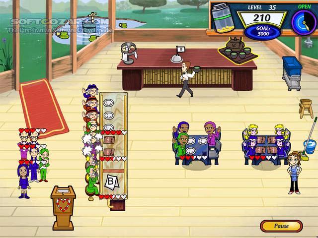 دانلود Portable Diner Dash 2 - دانلود بازی سرعت عمل در رستوران 2 نسخه پورتابل - سافت گذر