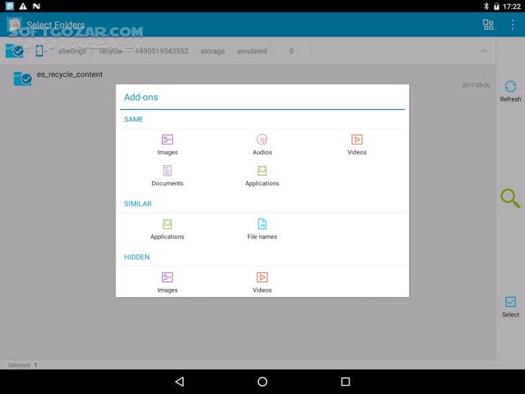 دانلود Search Duplicate File 4.119 for Android +2.2.3 - دانلود جستجوی فایل تکراری برای اندروید - سافت گذر