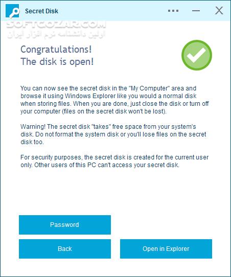 دانلود Secret Disk Professional 2024.04 - دانلود مخفی کردن فایل‌ها و پوشه‌های خصوصی - سافت گذر